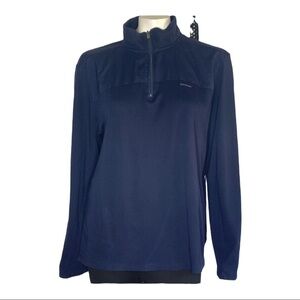 Calvin Klein Liquid Touch 1/4 Zip Pullover Sz L